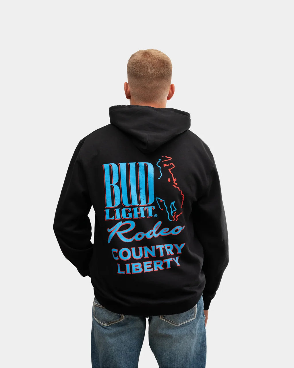 Hoodie bud light retro rodeo