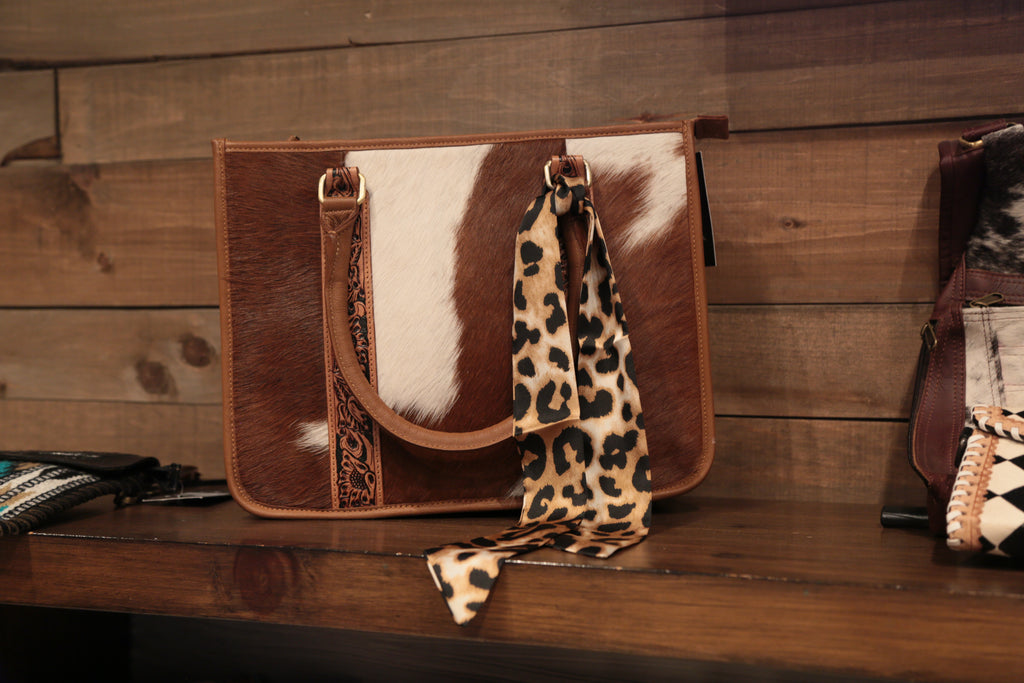 Foulard imprime leopard