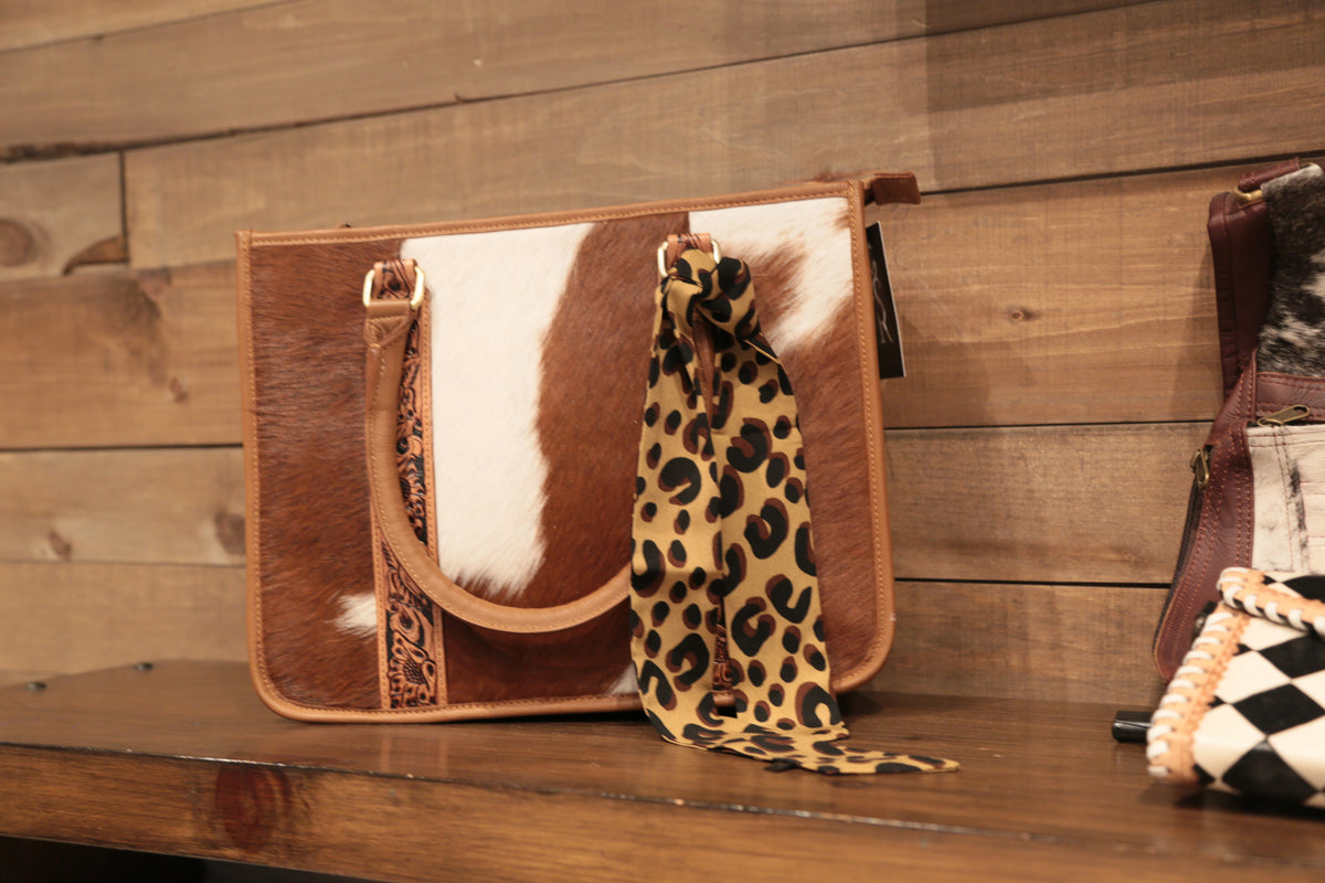 Foulard imprime leopard