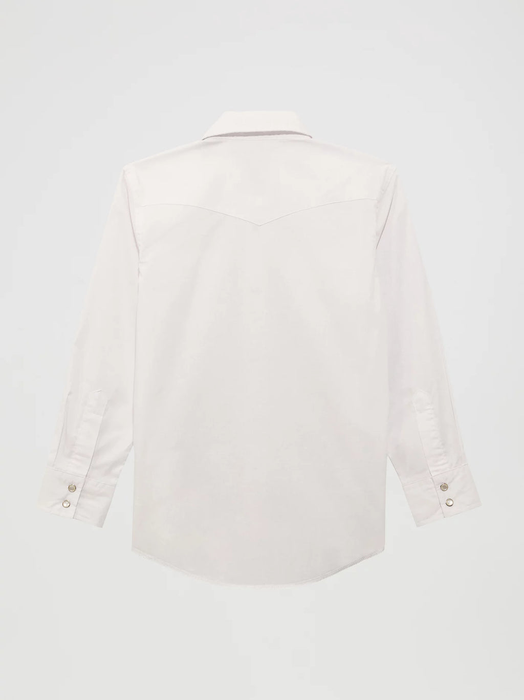Chemise western Wrangler à manches longues – Blanc – Garçon
