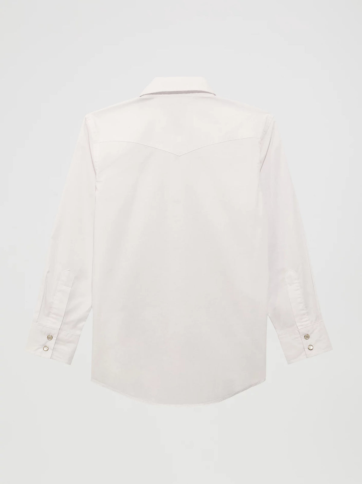 Chemise western Wrangler à manches longues – Blanc – Garçon