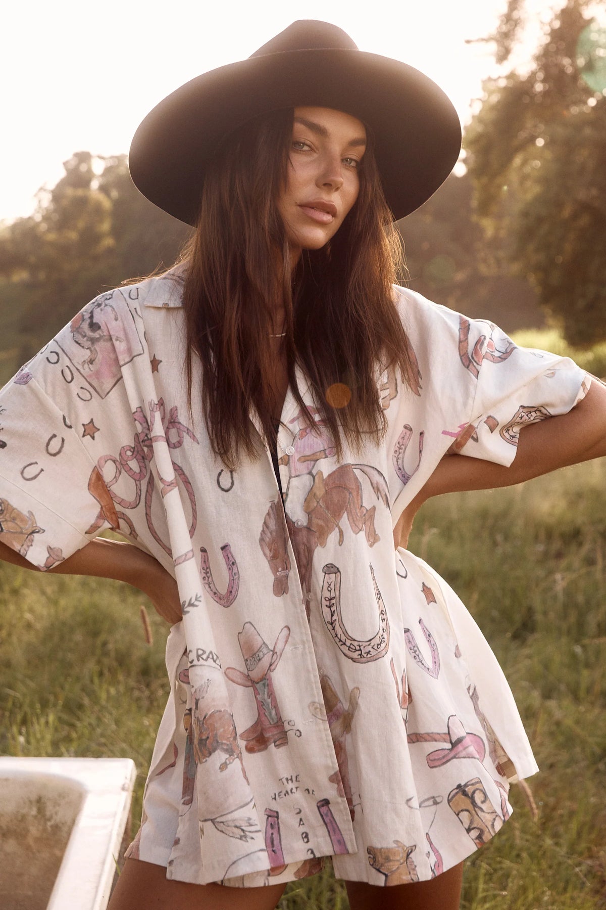 Chemise western Patron