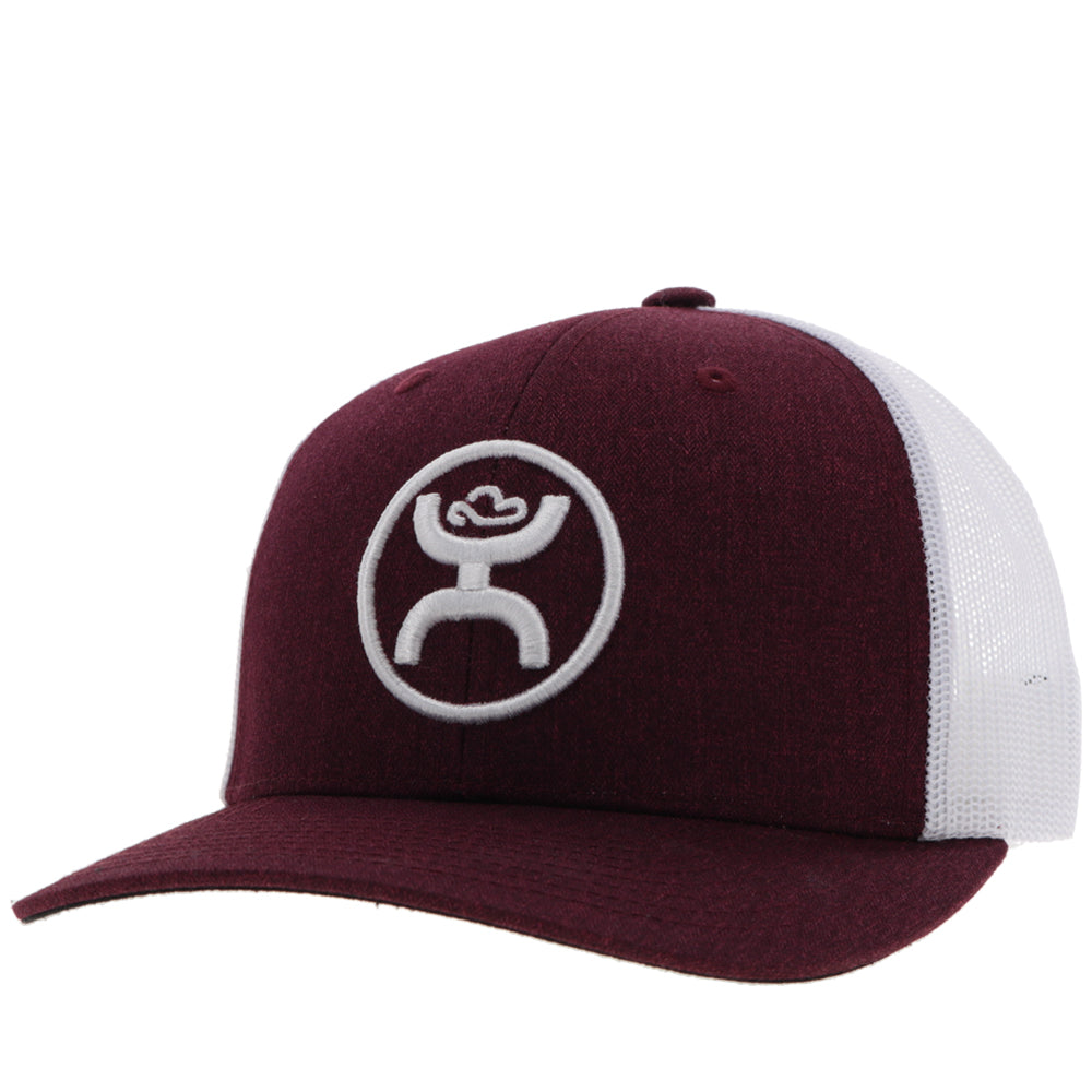 Casquette Hooey O-Classic - Bourgogne / Blanc