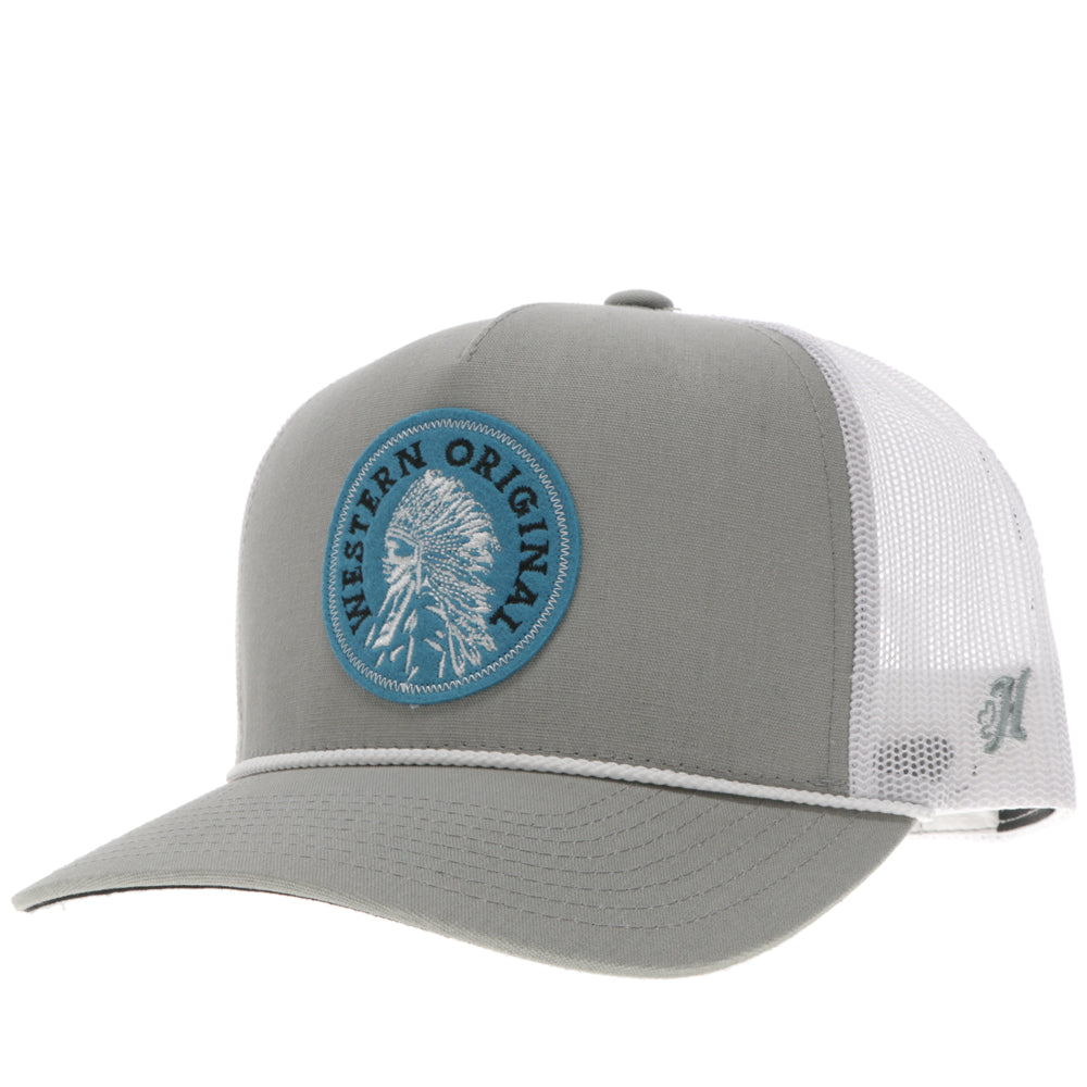 Casquette Hooey Quanah - Gris / Blanc