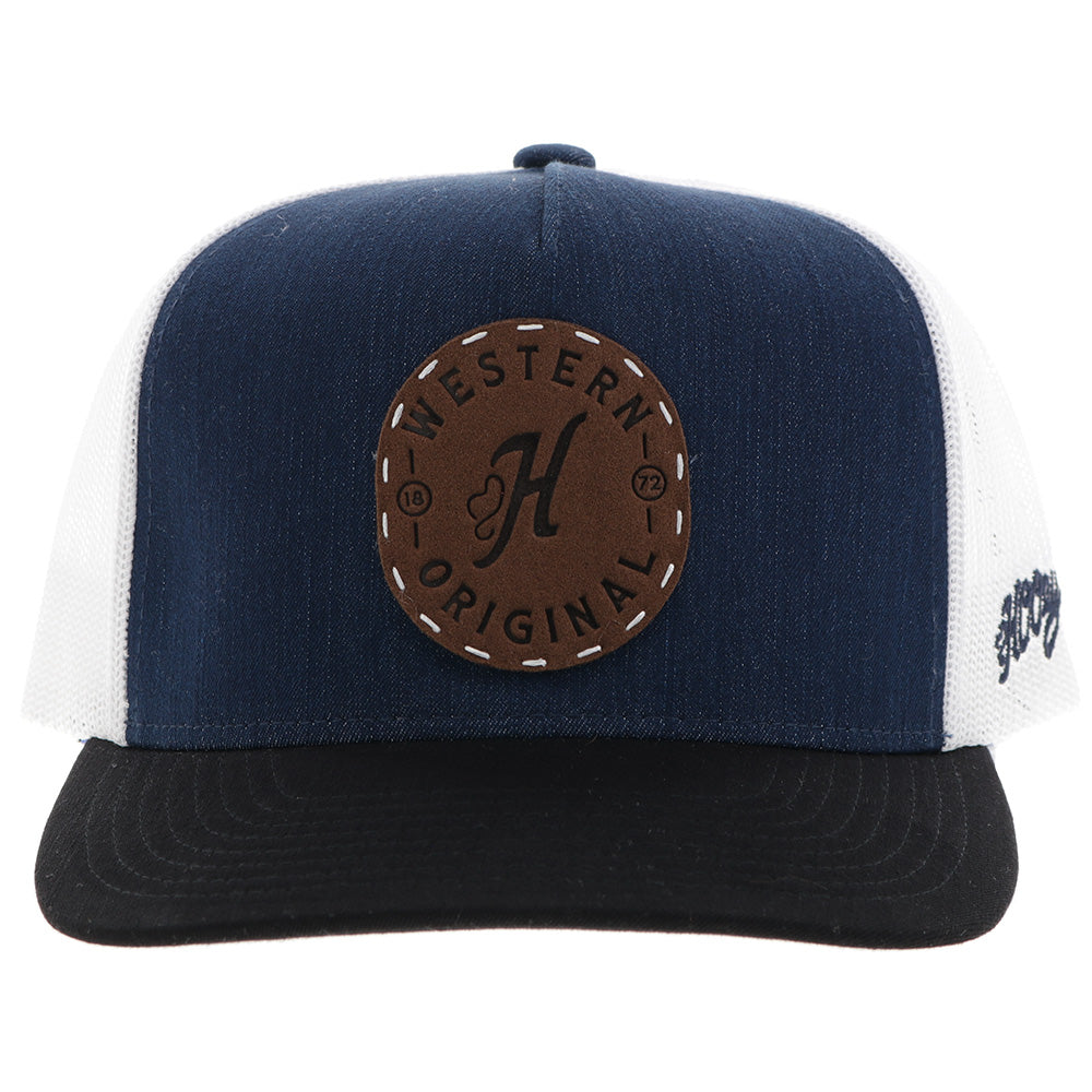 Casquette Hooey Spur - Denim / Blanc - vue 4