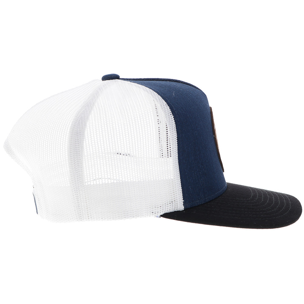 Casquette Hooey Spur - Denim / Blanc - vue 3