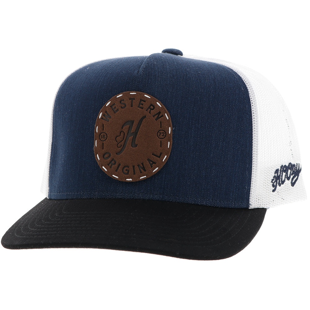 Casquette Hooey Spur - Denim / Blanc
