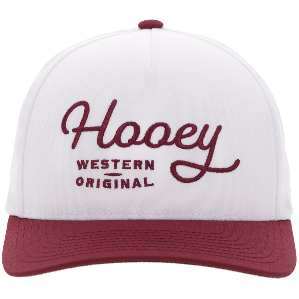 Casquette Hooey OG - Blanc / Bourgogne - vue 4