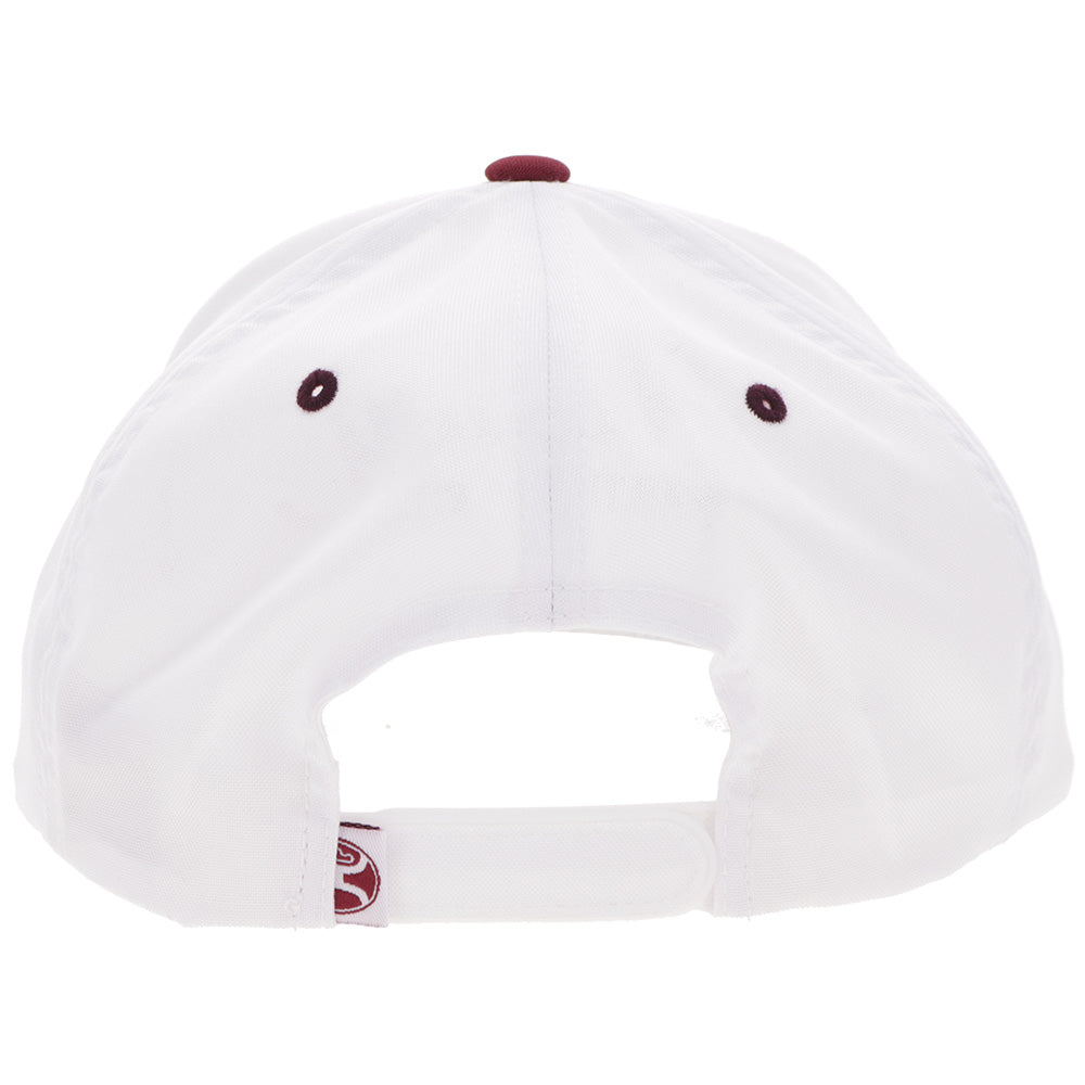 Casquette Hooey OG - Blanc / Bourgogne - vue 2