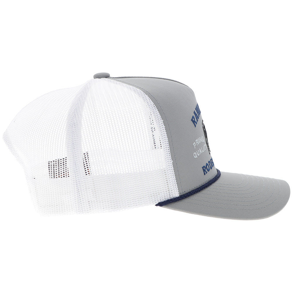 Casquette Hooey Rank Stock - Gris / Blanc - vue 3
