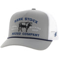 Casquette Hooey Rank Stock - Gris / Blanc
