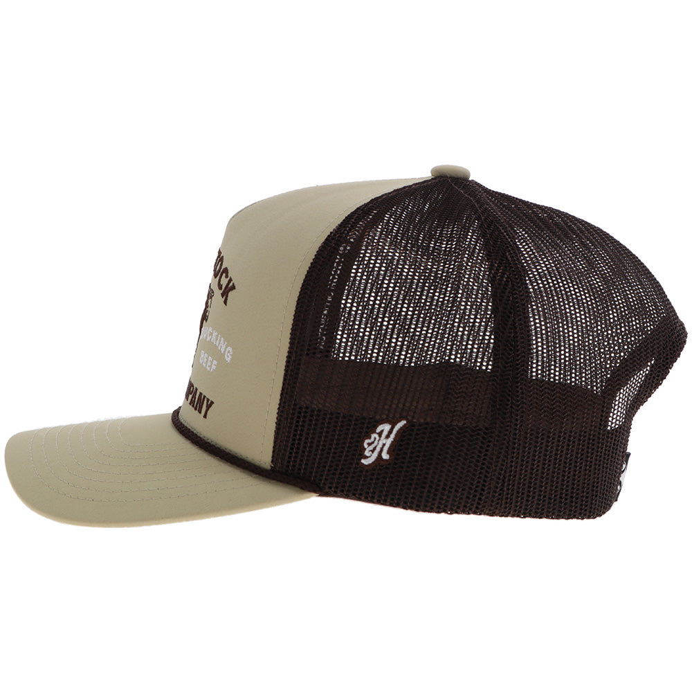 Casquette Hooey Rank Stock - Beige / Brun - vue 3