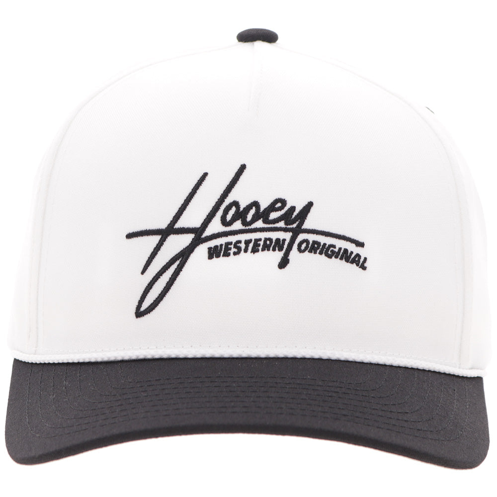 Casquette Hooey Mark Out - Blanc / Noir à visière - vue 4