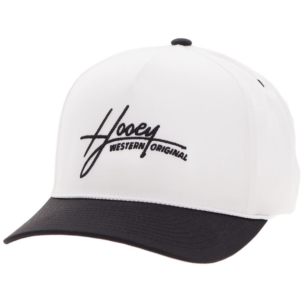 Casquette Hooey Mark Out - Blanc / Noir à visière