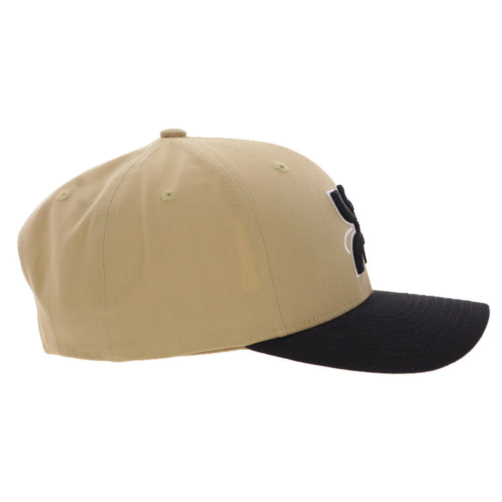 Casquette Hooey Arc - Beige / Noir à visière - vue 4