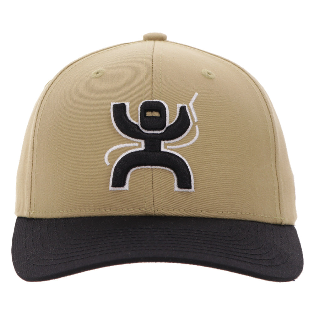 Casquette Hooey Arc - Beige / Noir à visière - vue 5