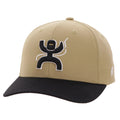 Casquette Hooey Arc - Beige / Noir à visière