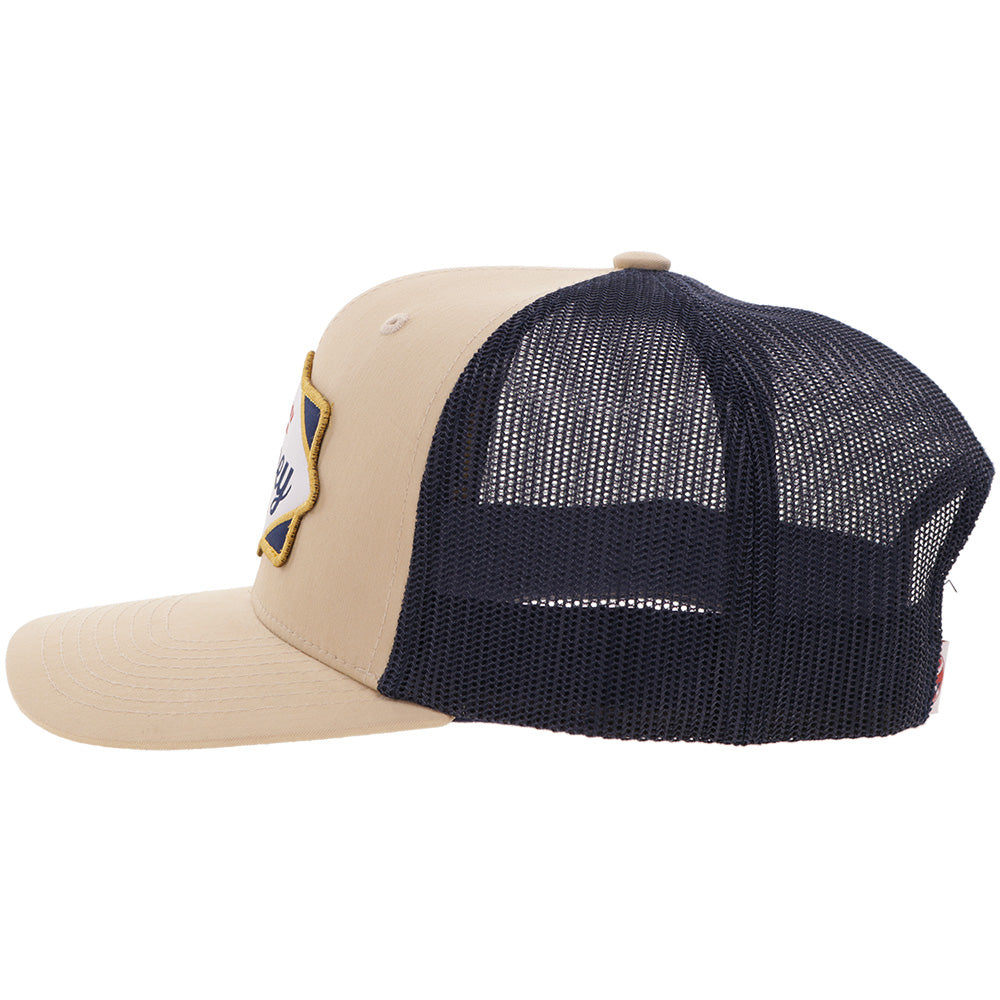 Casquette Hooey Diamond - Beige / Marine - vue 5