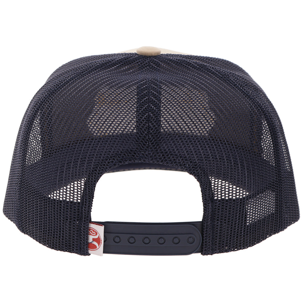 Casquette Hooey Diamond - Beige / Marine - vue 2