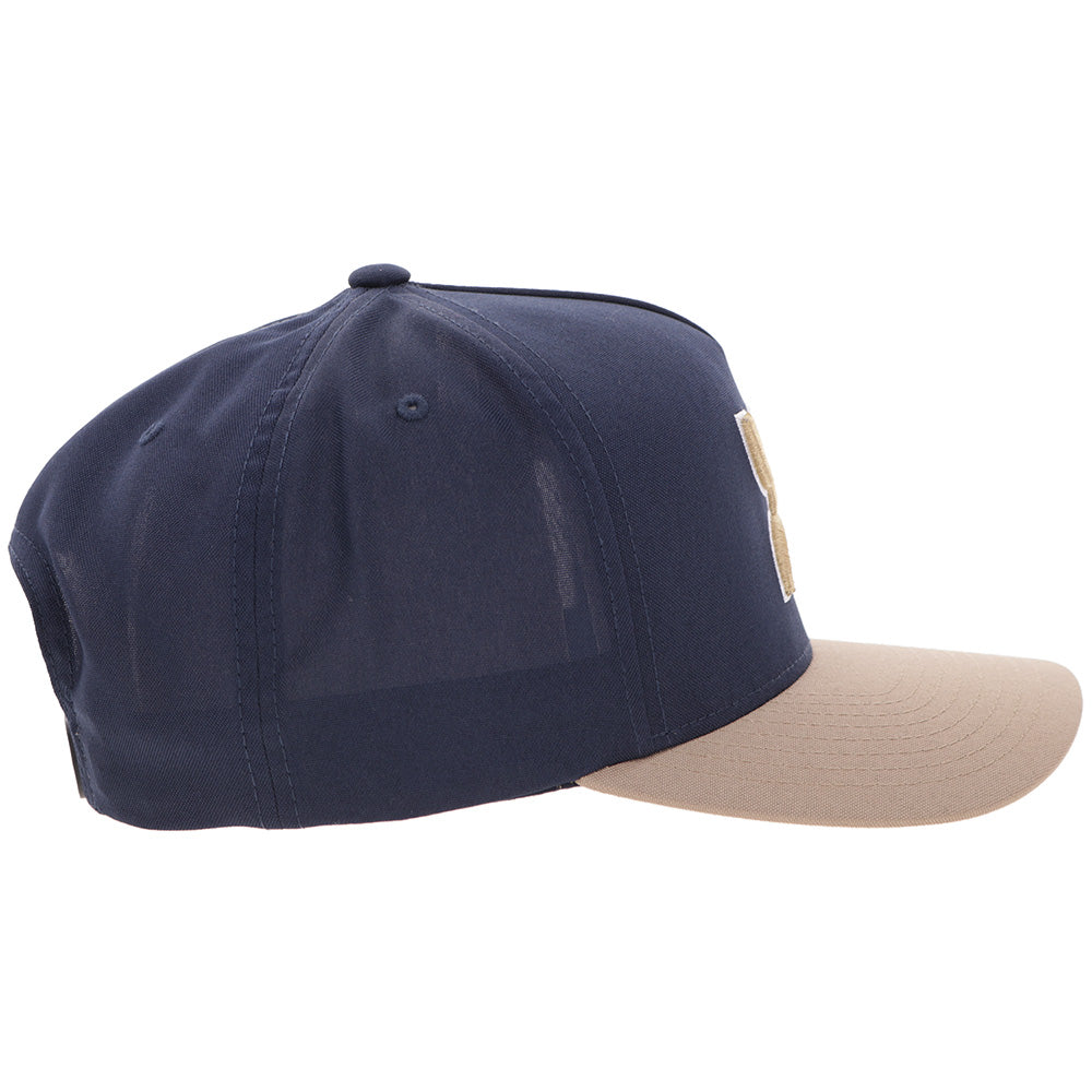 Casquette Hooey Classic - Marine / Beige à visière - vue 3