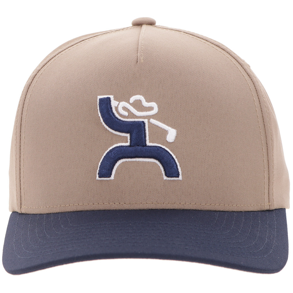 Casquette Hooey Classic - Beige / Bleu à visière - vue 4