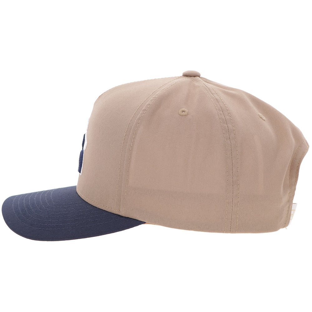 Casquette Hooey Classic - Beige / Bleu à visière - vue 3