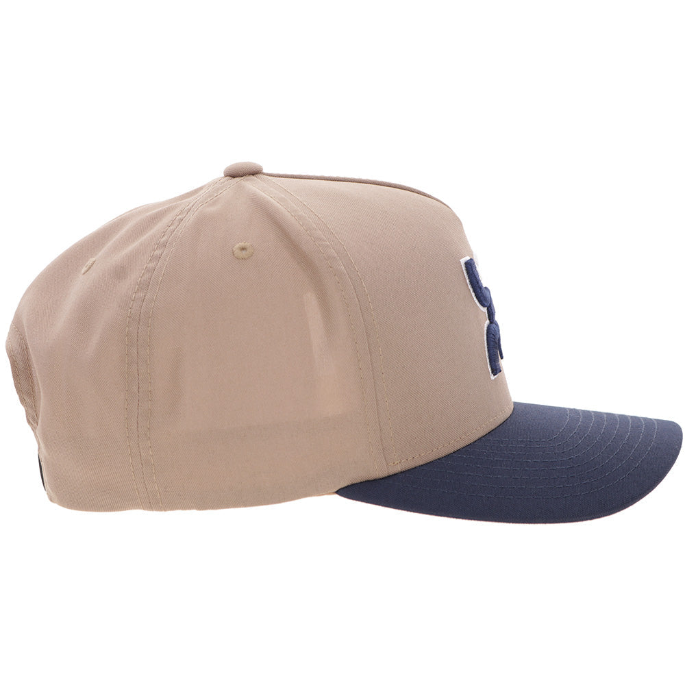 Casquette Hooey Classic - Beige / Bleu à visière - vue 3