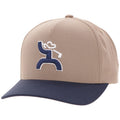 Casquette Hooey Classic - Beige / Bleu à visière