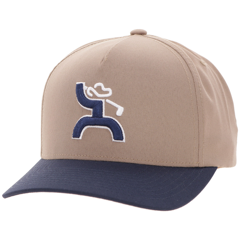 Casquette Hooey Classic - Beige / Bleu à visière