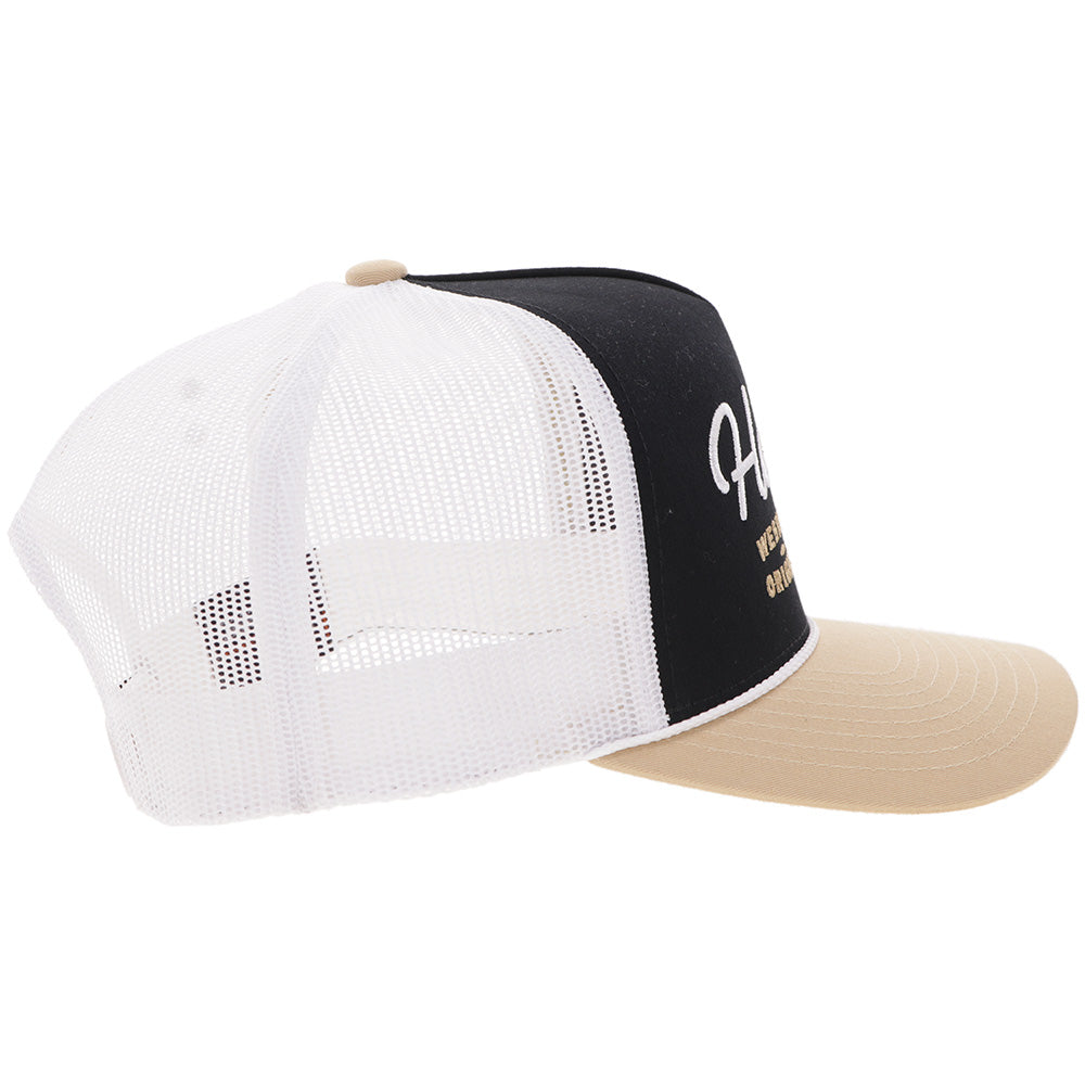 Casquette Hooey OG - Noir / Blanc - vue 3