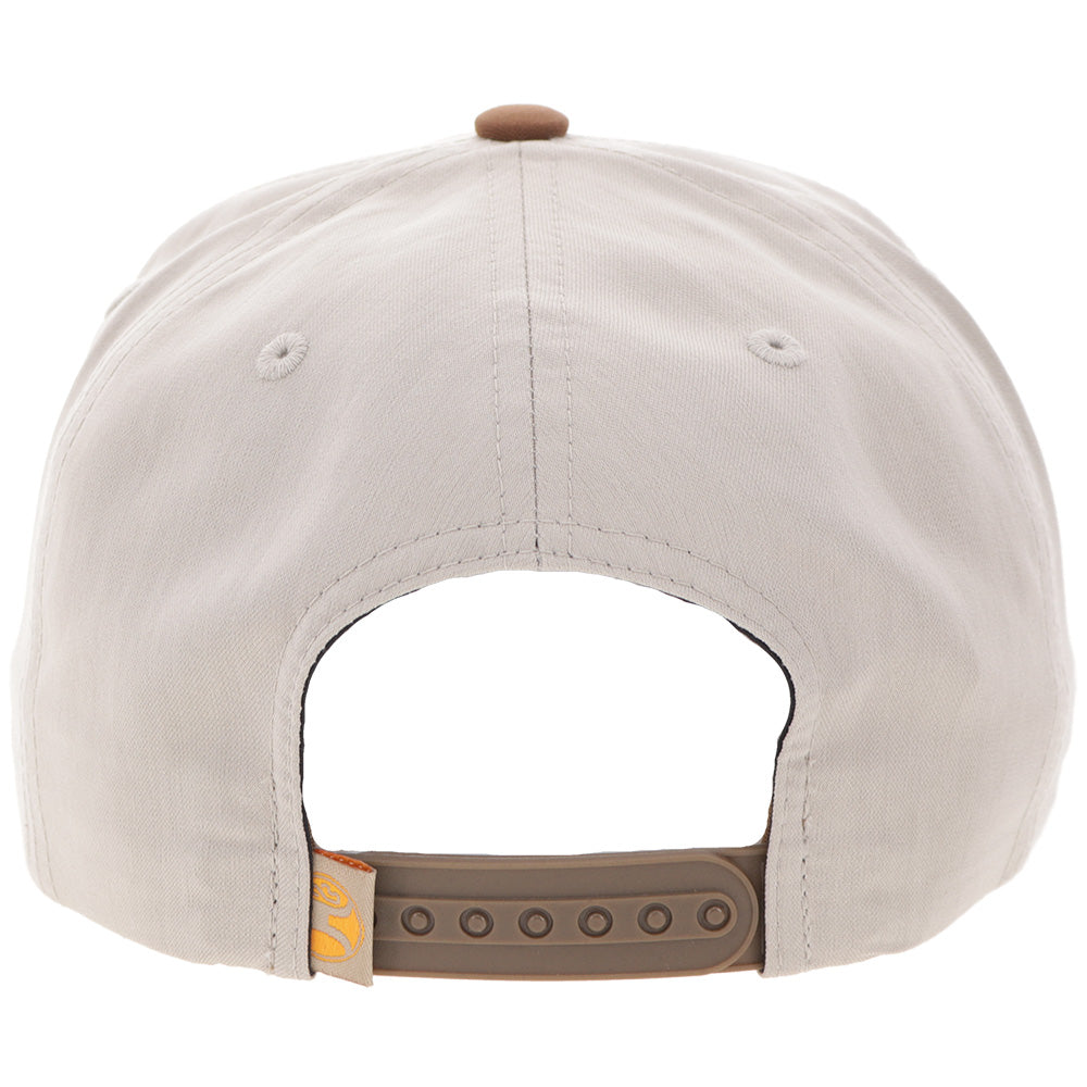 Casquette Hooey Rank Stock - Beige / Brun à visière - vue 2