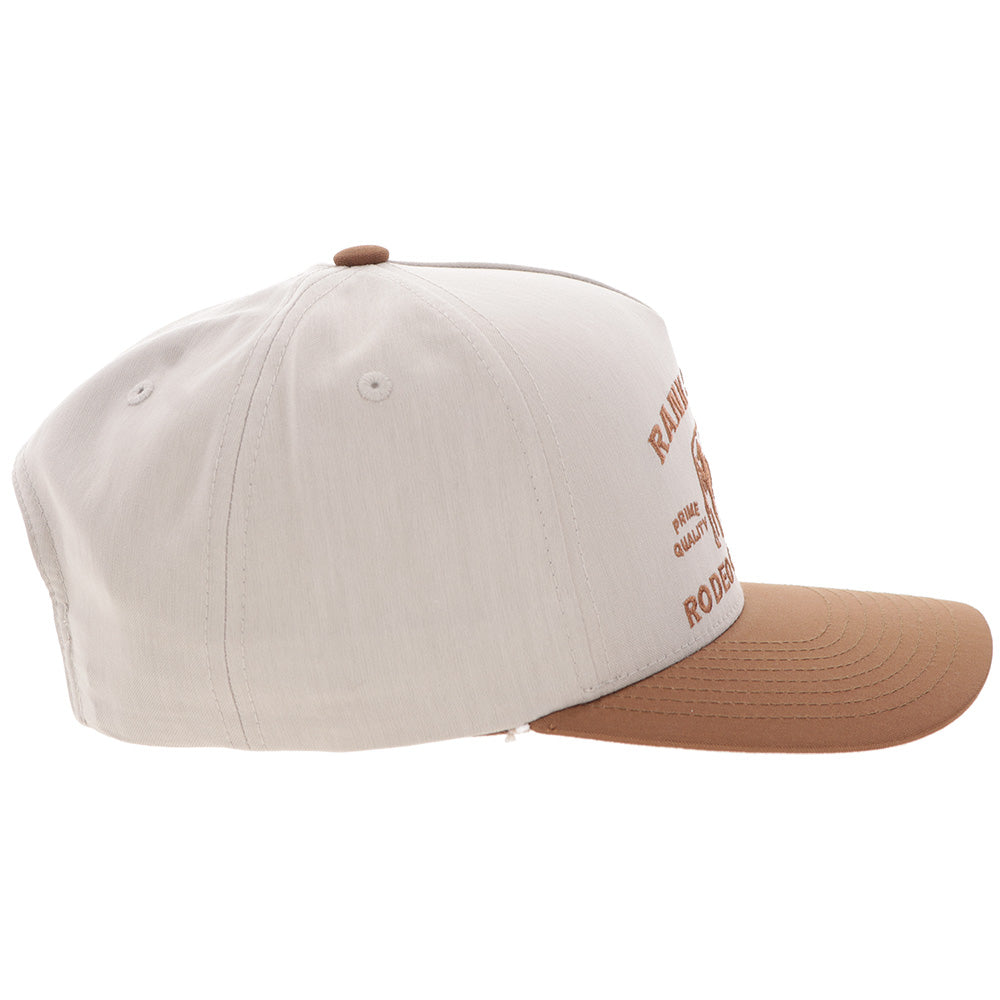 Casquette Hooey Rank Stock - Beige / Brun à visière - vue 3