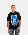 T-shirt black bud crisp