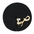 Poly lead with brass snap hook