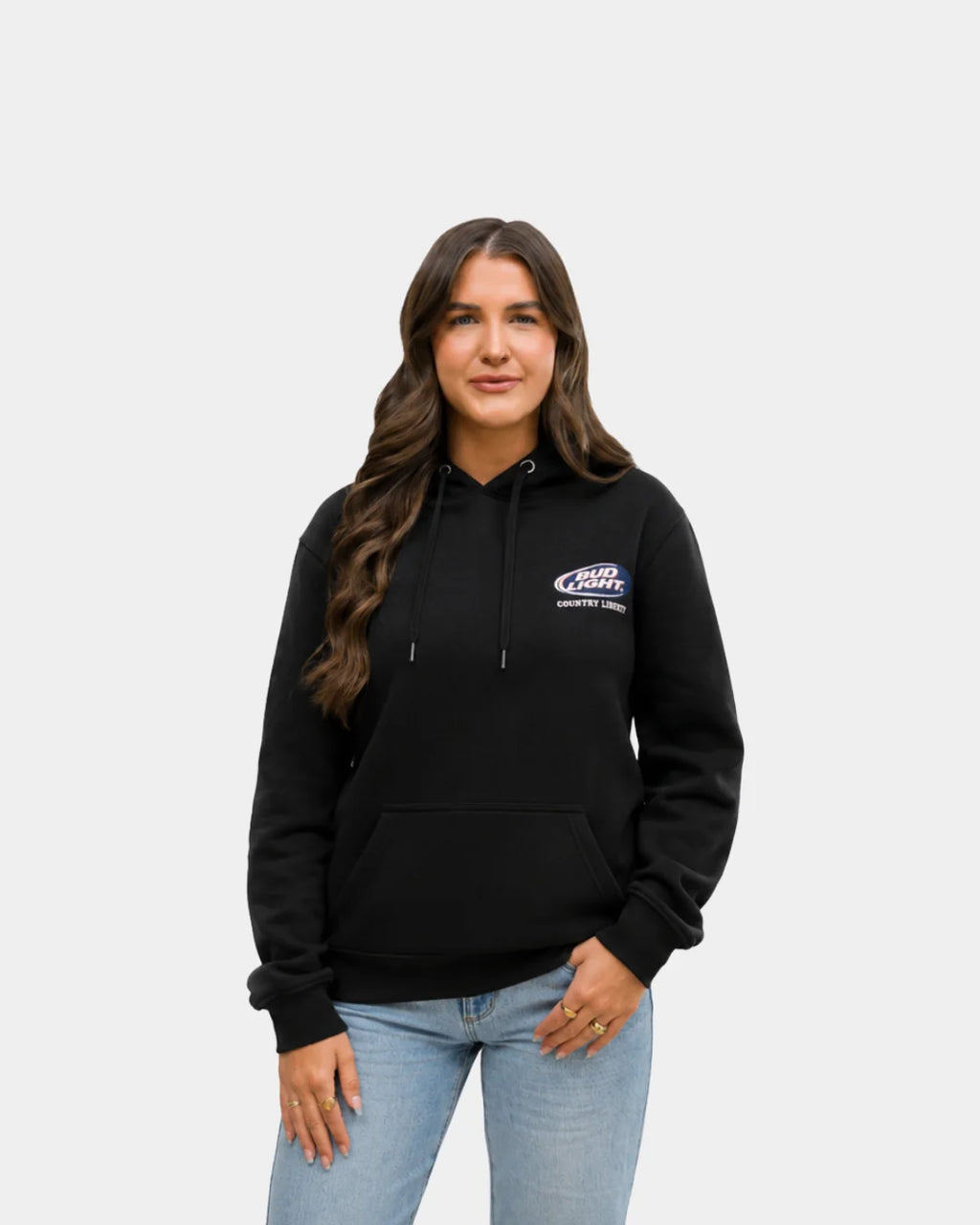 Hoodie Bucking bud noir