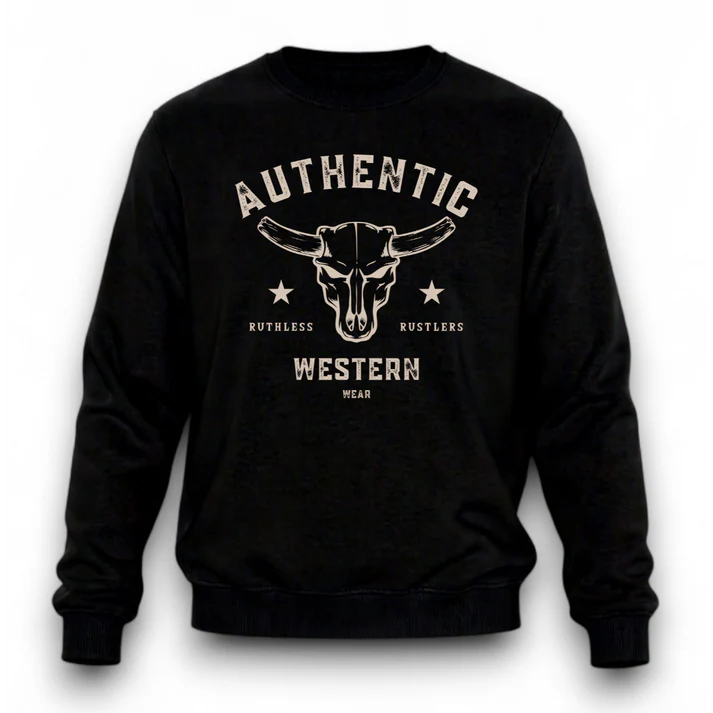 Crewneck Ruthless Rustlers