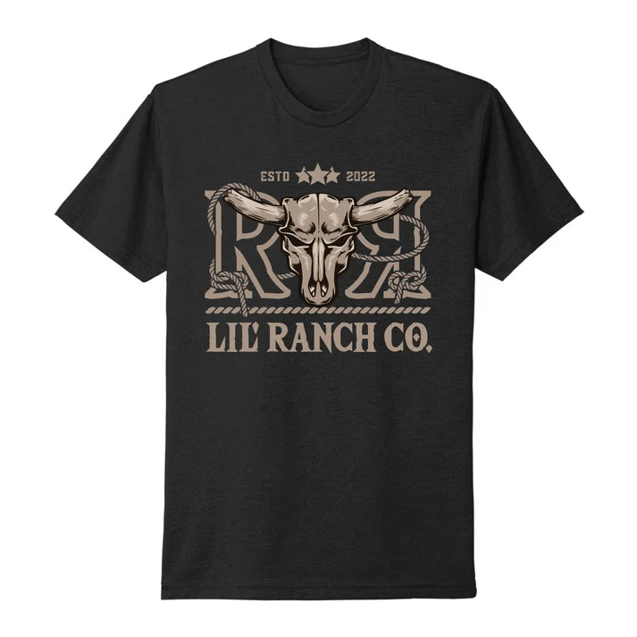 T-shirt enfant Lil' Ranch Co. – Noir