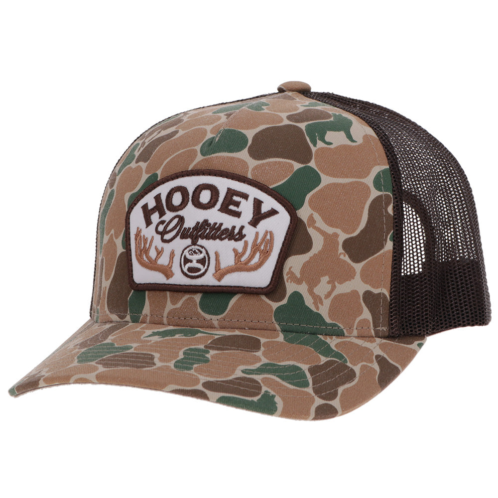 Casquette Hooey Outfitters - Camouflage / Brun