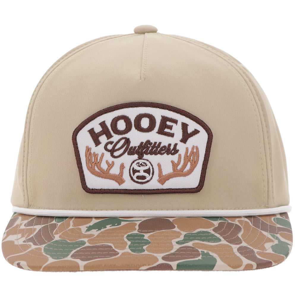 Casquette Hooey Outfitters - Beige / Camouflage à visière - vue 4