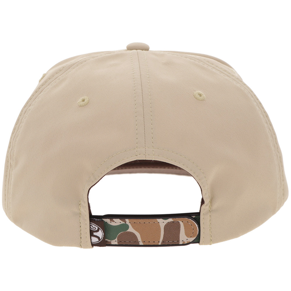 Casquette Hooey Outfitters - Beige / Camouflage à visière - vue 2
