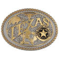 Boucle de ceinture Two-Tone Texas State Heritage Attitude