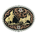 Boucle de ceinture Tri Color Team Roper Attitude