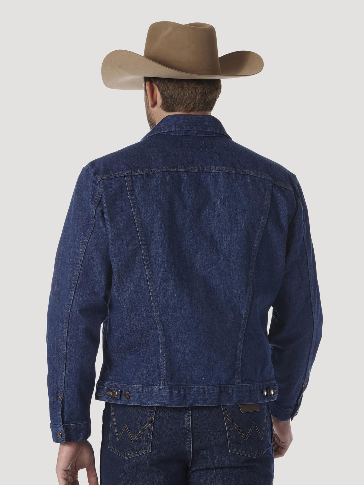 Manteau Wrangler en denim non doublé – Denim – Homme