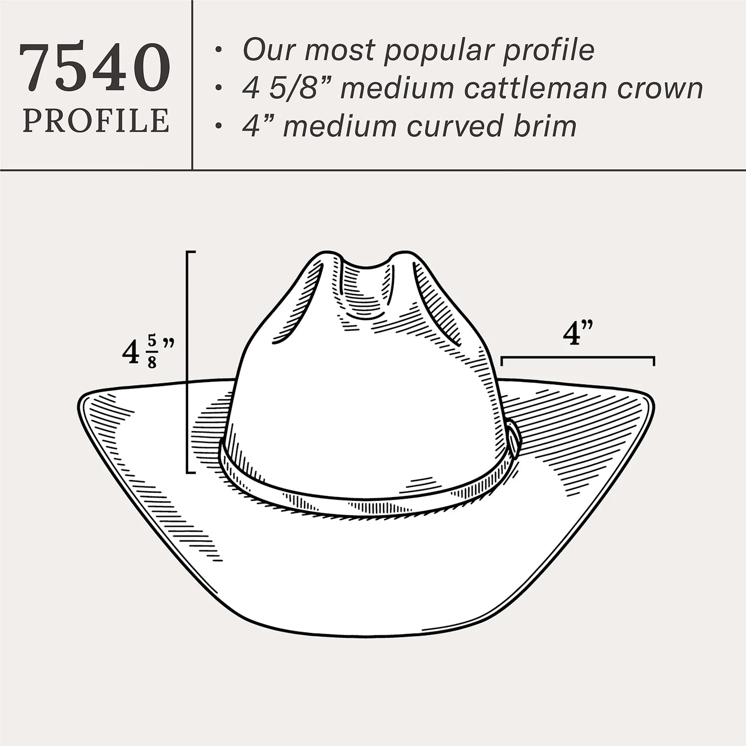 Chapeau cowboy Corral 4X Silver Sand