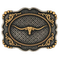 Boucle de ceinture Framed Longhorn Attitude