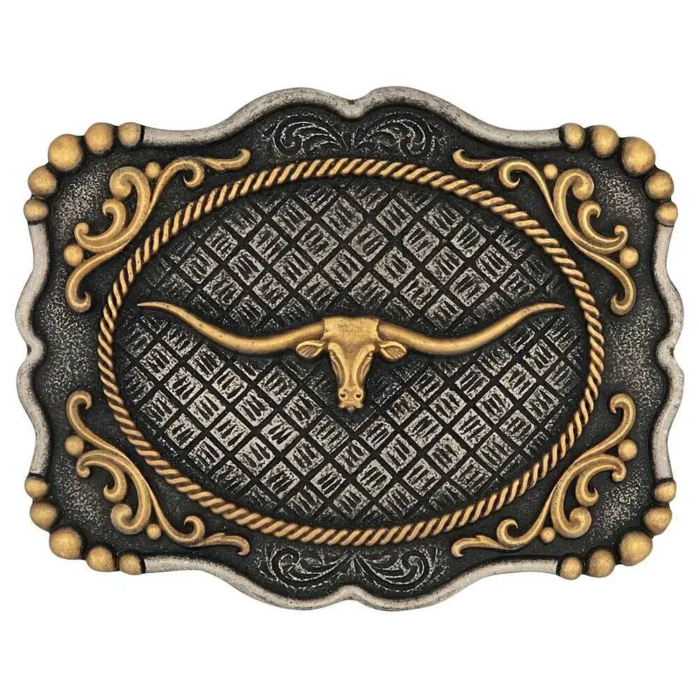 Boucle de ceinture Framed Longhorn Attitude