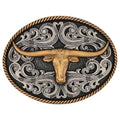 Boucle de ceinture Two-Tone Longhorn Attitude