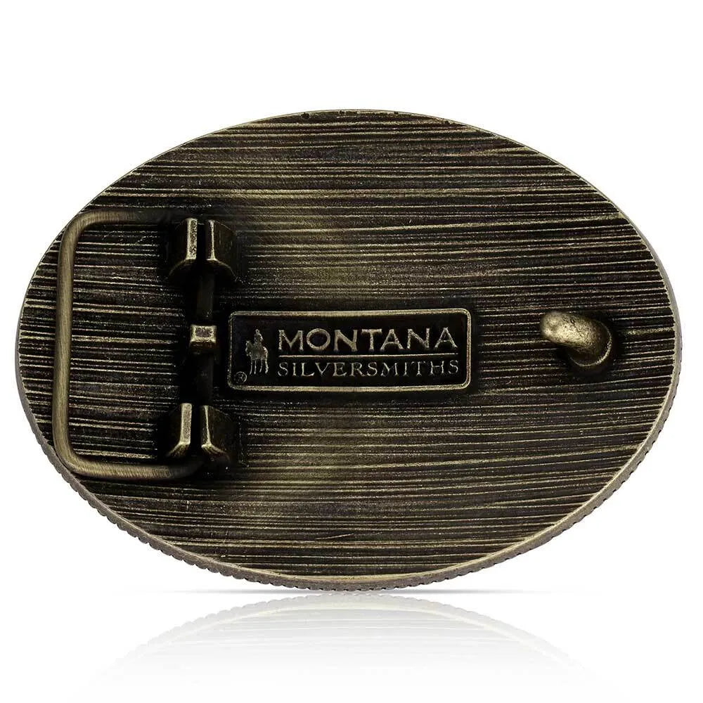 Boucle de ceinture Faith in Him Christian Cowboy