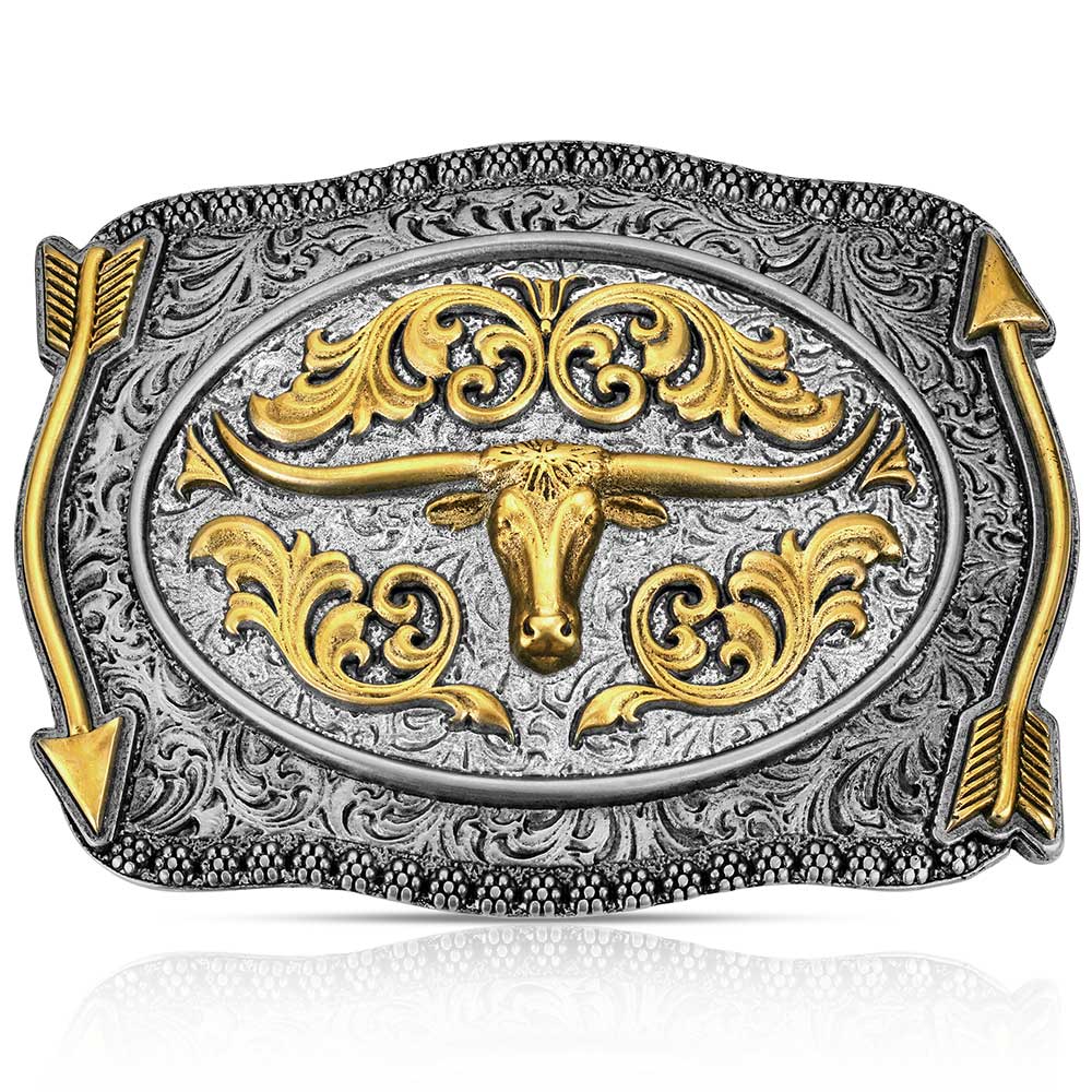 gold belt buckle