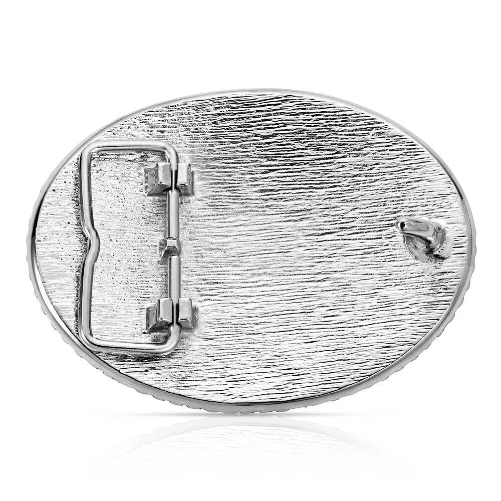 Boucle de ceinture Longhorn Rope & Barbed Wire